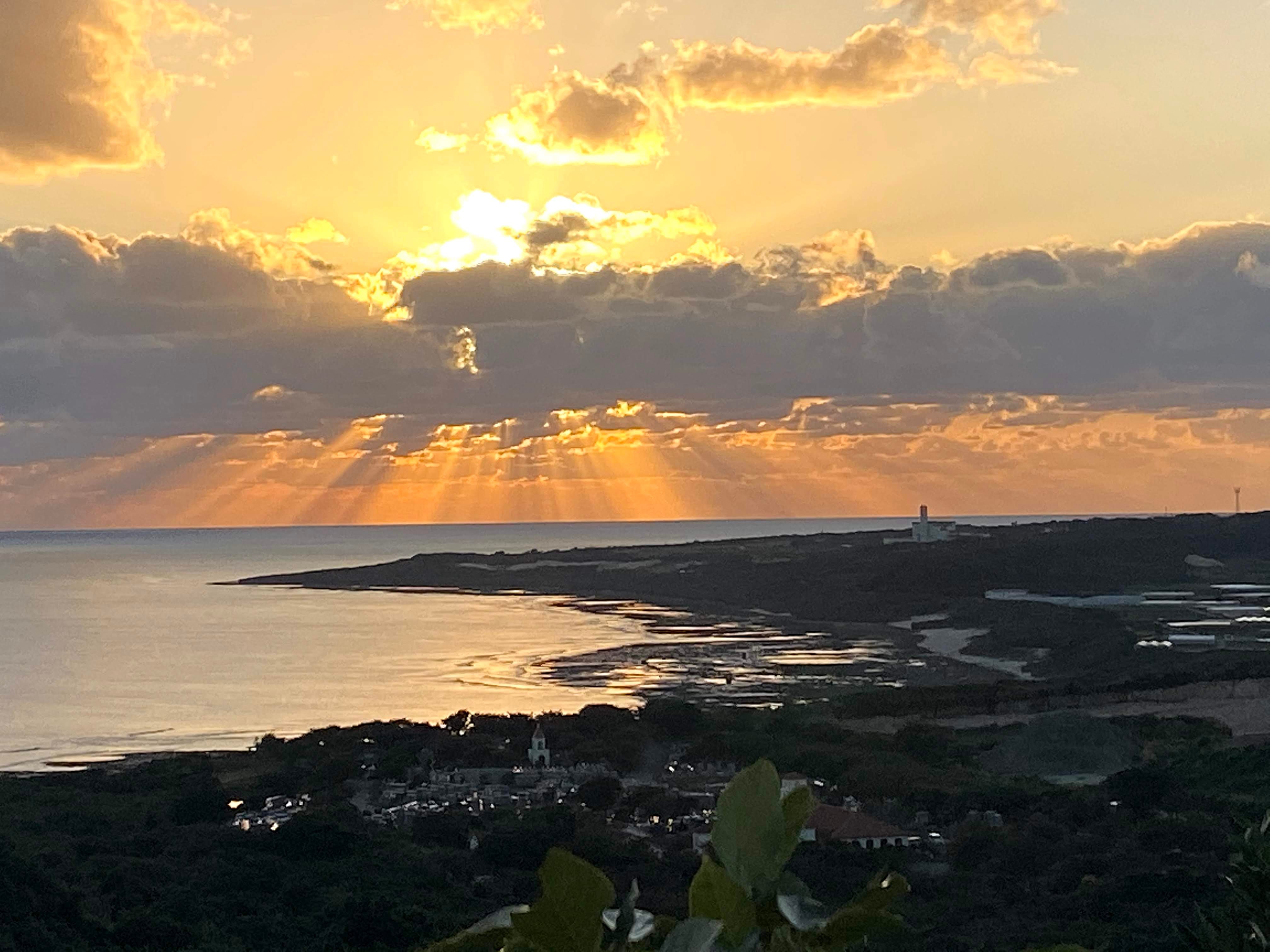 Ocean in Okinawa Japan